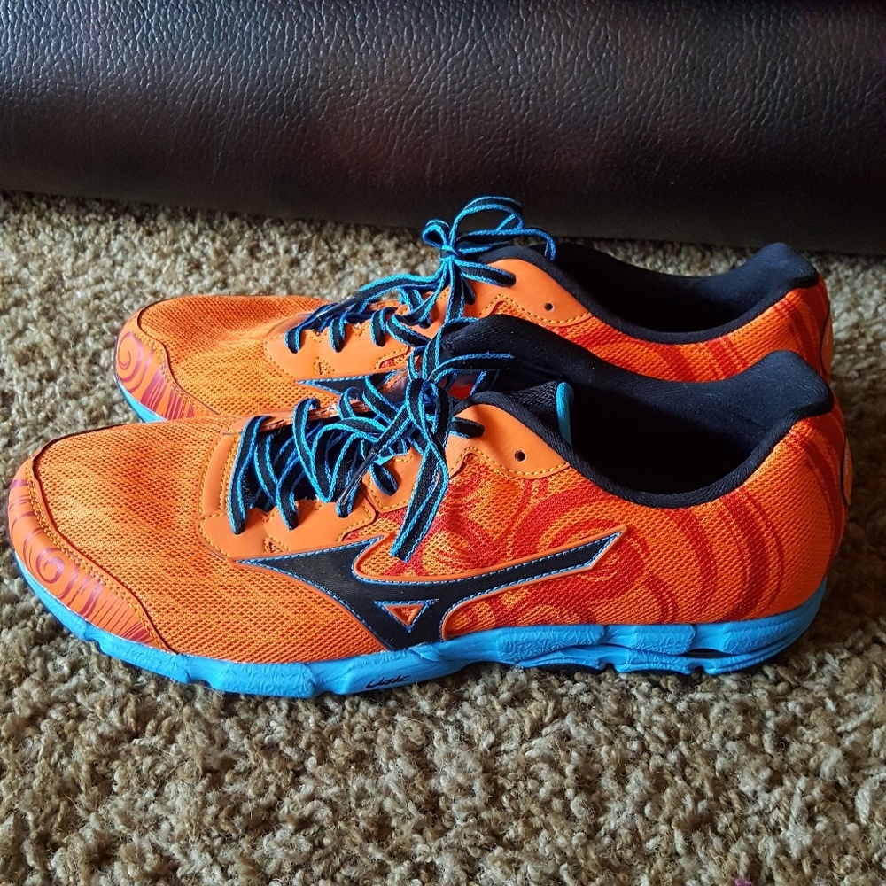 Orange Mizuno Sneakers